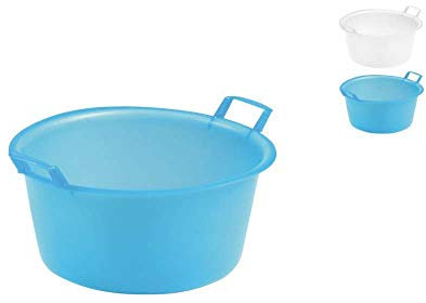 Stefanplast Bacinella Tonda Polietilene, 30 cm, Blu