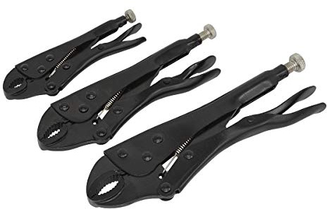 SEALEY ak668 Gripzange 3er-Set rostbeständig
