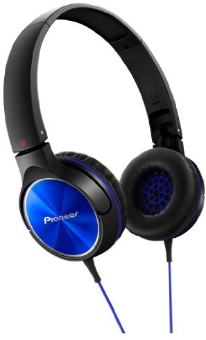 Pioneer headphones blue SE-MJ522-L (japan import)