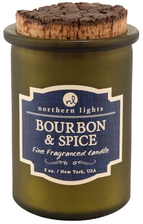Northern Lights Candles - Spirit Jar Candles - Bourbon & Spice - 52613