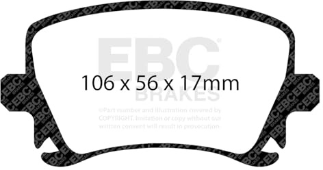 EBC Brakes DP21518 Greenstuff 2000 Series Sport Bremsbelag