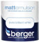 Berger Vinyl Matt 1L Pure Brilliant White