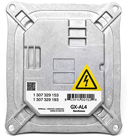 Replacement Xenon HID Ballast for BMW, Mini, Audi, Cadillac with AL 307 329 153 and 307 329 193 Headlight Control Unit Module 63117182520, 25806714