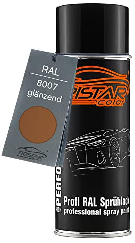TRISTARcolor RAL 8007 Rehbraun Spraydose 400 ml glänzend schnelltrocknend