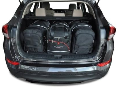 KJUST Kofferraumtaschen 4 stk kompatibel mit HYUNDAI TUCSON III (TL) 2015-2020