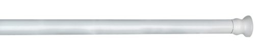 Wenko 19207100 Barre de Douche Télescopique Très Résistante Chromée Diam. 28 mm 110- 245 cm