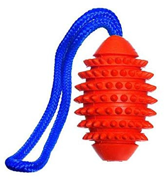KARLIE K Aqua Pelota Rugby, FLOTABLE Boomer, Naranja L: 26 CM Ø: 9 CM