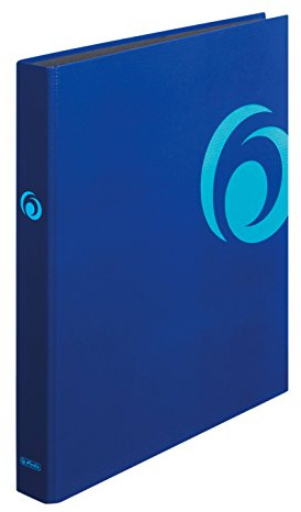 Herlitz Ringbuch maX.file Fresh A4, 1 styck, 2 ringkombinationsmekanik, 25 mm, blå
