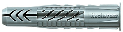 Fischer 100 Tasselli UX, 6 x 35 mm, per Muro pieno, Mattone Forato, Cartongesso, 71541
