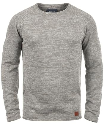 Blend BHDan Herren Strickpullover Feinstrick Pullover