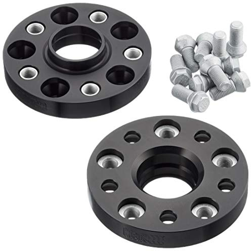 H&R 22mm Spurverbreiterung Spurplatte 5-Loch 112mm LK Kompatibel mit VW Golf 7 Schrägheck 5G1, BQ1, BE1, BE2 Passat Variant 3G5, CB5 Golf 7 Variant BA5, BV5, SKODA Octavia III Combi 5E5, AUDI
