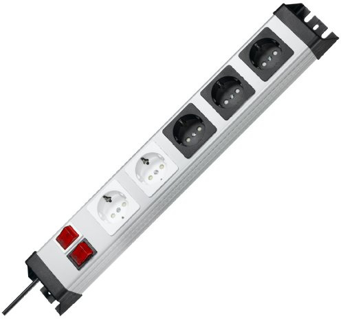 Kopp 227220014 Mehrfachsteckdosen, Schwarz