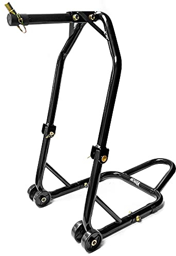 Venom Motorcycle Triple Tree Headlift Front Wheel Lift Stand Compatible with Yamaha, Honda, Kawasaki, Suzuki, Ducati, BMW - Sport Street Bike Motorcycle