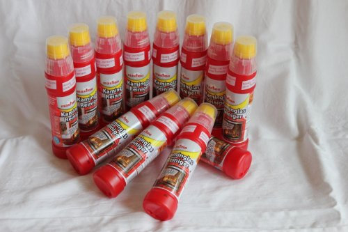 Glasreiniger Kaminreiniger Reinigungsgel 12 Flaschen á 200ml