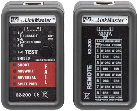 Ideal LinkMaster Tester - Probador de cable de red