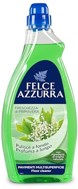 Felce Azzurra - Duftendes Frühlings-Bodenreiniger für die Reinigung zu Hause, geeignet für jeden Boden, reinigt und duftet langanhaltend, ergonomische Flasche und Inhaltsstoffe natürlichen Ursprungs 1