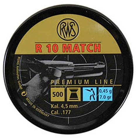 Balin RWS R 10 Match Metallpistole 500 4,49 – Kalk 4,49