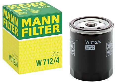 MANN-FILTER, W 712/4 Ölfilter | Für Off-Highway, Hohe Filtrationsleistung, Optimaler Motorschutz, Hochwertige Dichtung, Echte OE-Technologie
