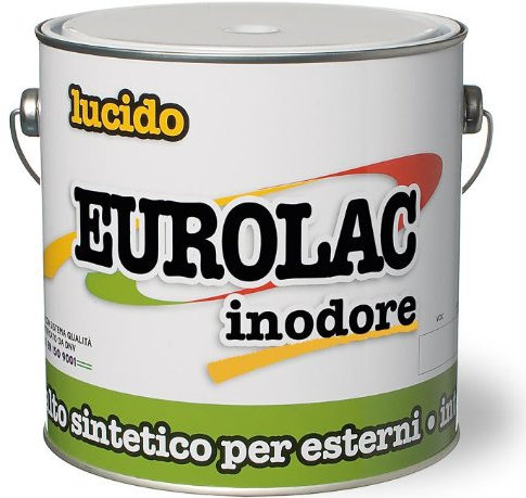 Nagellack Kunststoff glänzend geruchlos Eurolac Laiv Farbe ocker 0,750 LT.
