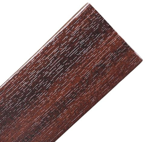 Fensterleiste Mahagoni 30 mm breit 6m lang Flachleiste Abdeckleiste Dekor Leiste farbig