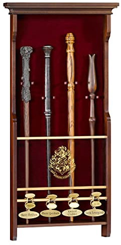 Harry Potter: Présentoir 4 Baguettes - The Noble Collection