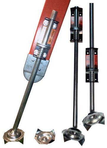 Xtenda-Leg Steel Extension Ladder Leveler with Secure Adjustable Rotating Cleated Feet for Unstable, Slippery, and Uneven Surfaces Meets OSHA Safety Standards ANSI 14.8