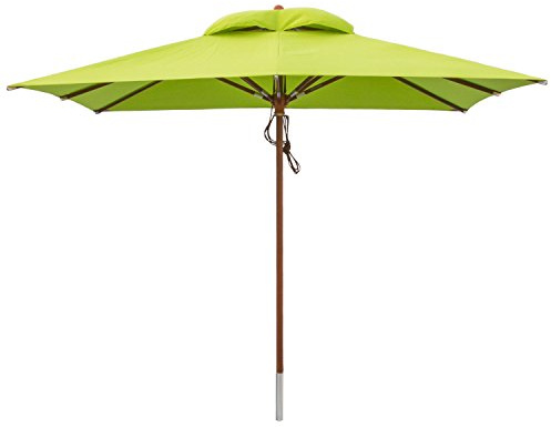 anndora® Sonnenschirm Gartenschirm Marktschirm 3x3 m eckig - mit Winddach Farbauswahl