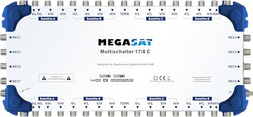 Megasat Multischalter 17/8 C