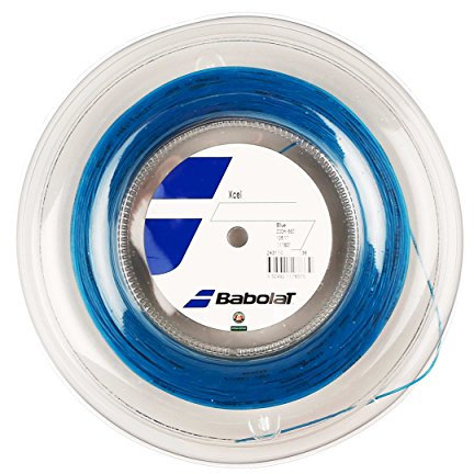 Babolat B243077-136:17R Xcel 17G Tennissaite mit Blauer Spule