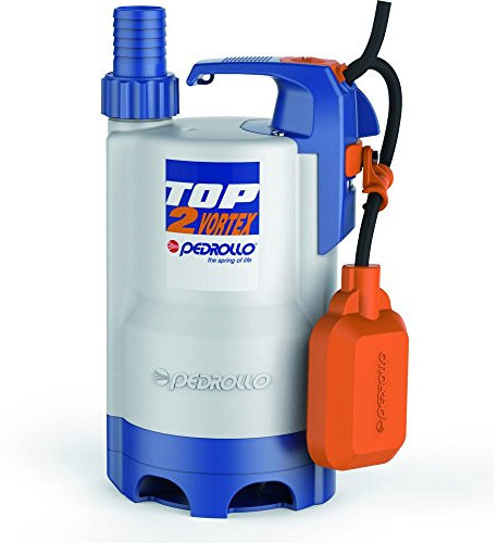 POMPA Elettropompa Sommergibile Acque Sporche 0,5Hp TOP2VORTEX 220V Pedrollo 5m