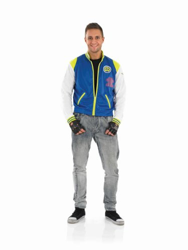 Extra Large Mens Rap Pop Star Costume for Music Icons Fancy Dress