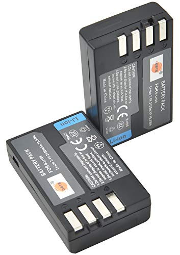 DSTE 2X D-Li109 Li-Ionen Akku Kompatibel für Pentax K-r, K-30, K-50, K-500 SLR Kameras