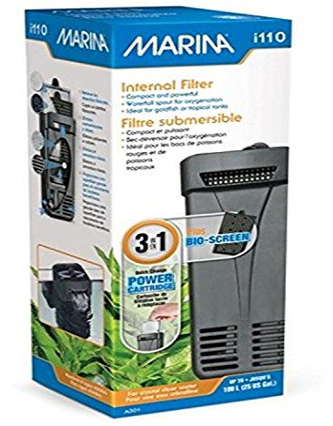 Marina i110 Internal Filter for Aquariums, Black, Small