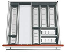 BLUM ORGA-LINE Schalen-Set Korpusbreite 600 mm, Nennlänge 500 mm