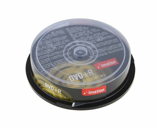 Imation 10 x DVD+R 4.7GB 4.7GB DVD+R 10pieza(s) - DVD+RW vírgenes (4,7 GB, DVD+R, 120 mm, 10 pieza(s), 120 min, 16x)