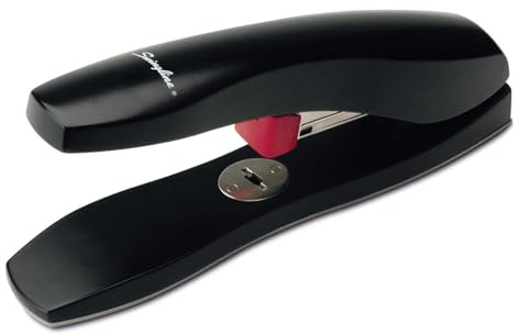 Swingline häftapparat, hög kapacitet, 60 arkkapacitet, minskad ansträngning, svart (77701)