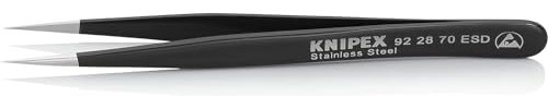 KNIPEX Universalpinzette ESD Mattiert Glatt 110 mm, 92 28 70 ESD