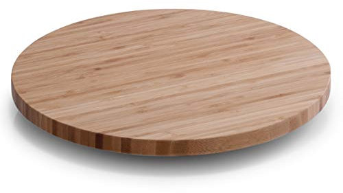 Zeller 25267 Plateau tournant Bambou Brun 35 x 35 x 3,7 cm