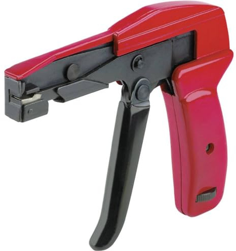 Weidmüller Kabelbinderzange RT 1 (für Kabelbinder bis 4,5 mm, max. Stärke 1,5 mm, zum Spannen + Abschneiden, Spannkraft einstellbar) 486279