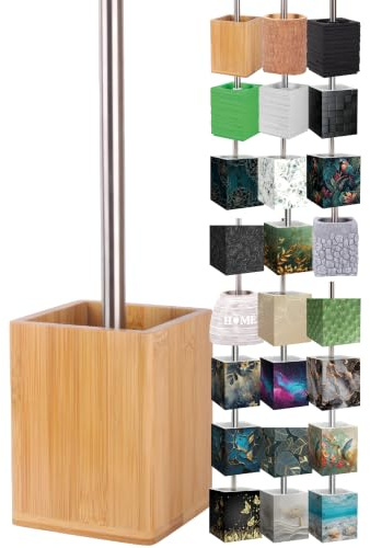 Sanilo WC Bürste, viele schöne Klobürsten zur Auswahl, hochwertige Qualität, Elegantes Design (Bambus)