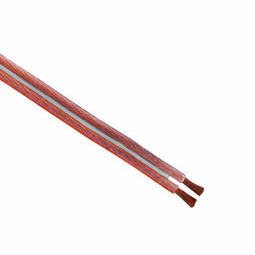 Hama - Bobina cavo audio 2 x 1,5 mm², 200 m, trasparente