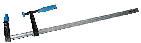 Silverline 456898 Robuste Schraubzwinge, extra lange Backen 800 x 120 mm