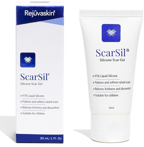 ScarSil flüssiges Narbenpflaster | blassere, flachere & weichere Narben | Silikon Narbengel, Narbencreme, Narbenpflege | Narbensalbe nach OP | Scar Removal Cream | transparent & geruchlos | 30 ml