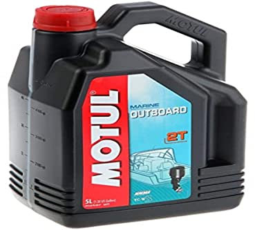 Motul 101734 Huile Moteur 2T Hors-Bord 5 l
