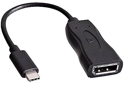 V7 V7UCDP-BLK-1E USB-C male to Displayport female Adapter Black