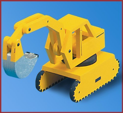 Kaleas Laubsägevorlage Bagger