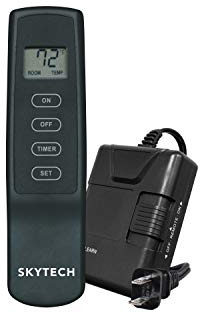 SkyTech 1410T/LCD Timer Fireplace Remote Control (SKY-1410T-LCD-A)