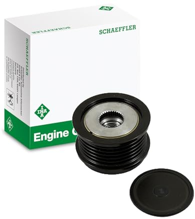 INA Generatorfreilauf Riemenscheibe Lichtmaschine 1704768 31285816 30659389 Kompatibel mit FORD Fiesta Mk6 Schrägheck JA8, JR8 FOCUS III Turnier Kuga Mk2 DM2 FOCUS III C-Max II DXA/CB7, DXA/CEU | Kompatibel mit: FORD B-MAX, B-MAX Van, C-MAX II, C-MAX II Van, ECOSPORT, FIESTA VI, FIESTA VI Van, FIESTA VII, FIESTA VII Van
