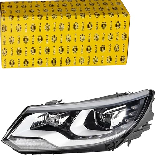 HELLA 1ZS 010 748-351 Bi-Xenon Scheinwerfer - VW Tiguan (5N_) - SAE - für Rechtsverkehr - links