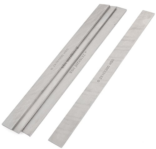 sourcing map 4PCS Lathe High Speed Steel HSS Tool Bit Milling Cutter 2mm x 16mm x 200mm de